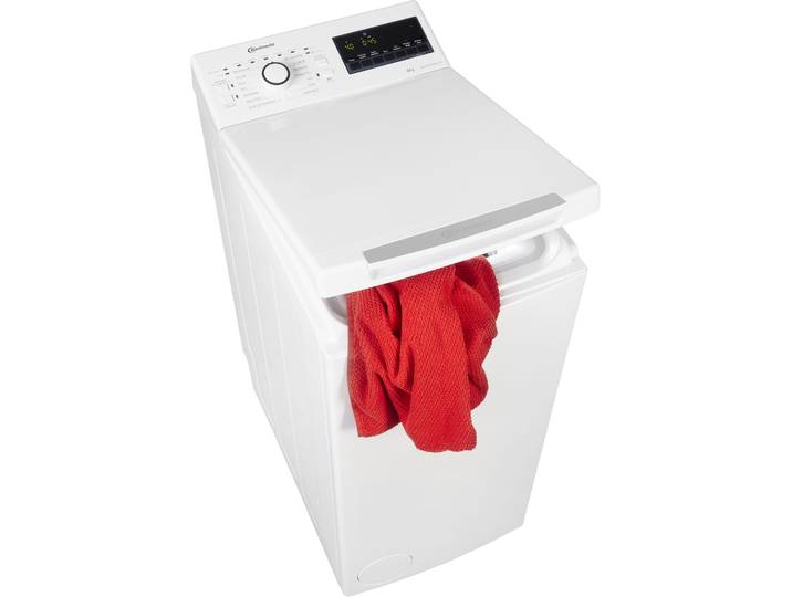 BAUKNECHT Waschmaschine Toplader WMT Super Eco 624 A N , Energieeffizienz: A, weiß, B:40cm H:90cm T:60cm, Waschmaschinen, Energieeffizienzklasse A, Antiflecken, Vollwasserschutz, Waschmaschine Toplader