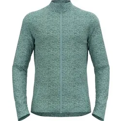 ODLO Herren Unterjacke Midlayer full zip FLI, Größe L in Grau Grau