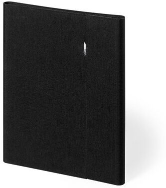 Conférencier personnalisable Neseby noir polyester recyclé