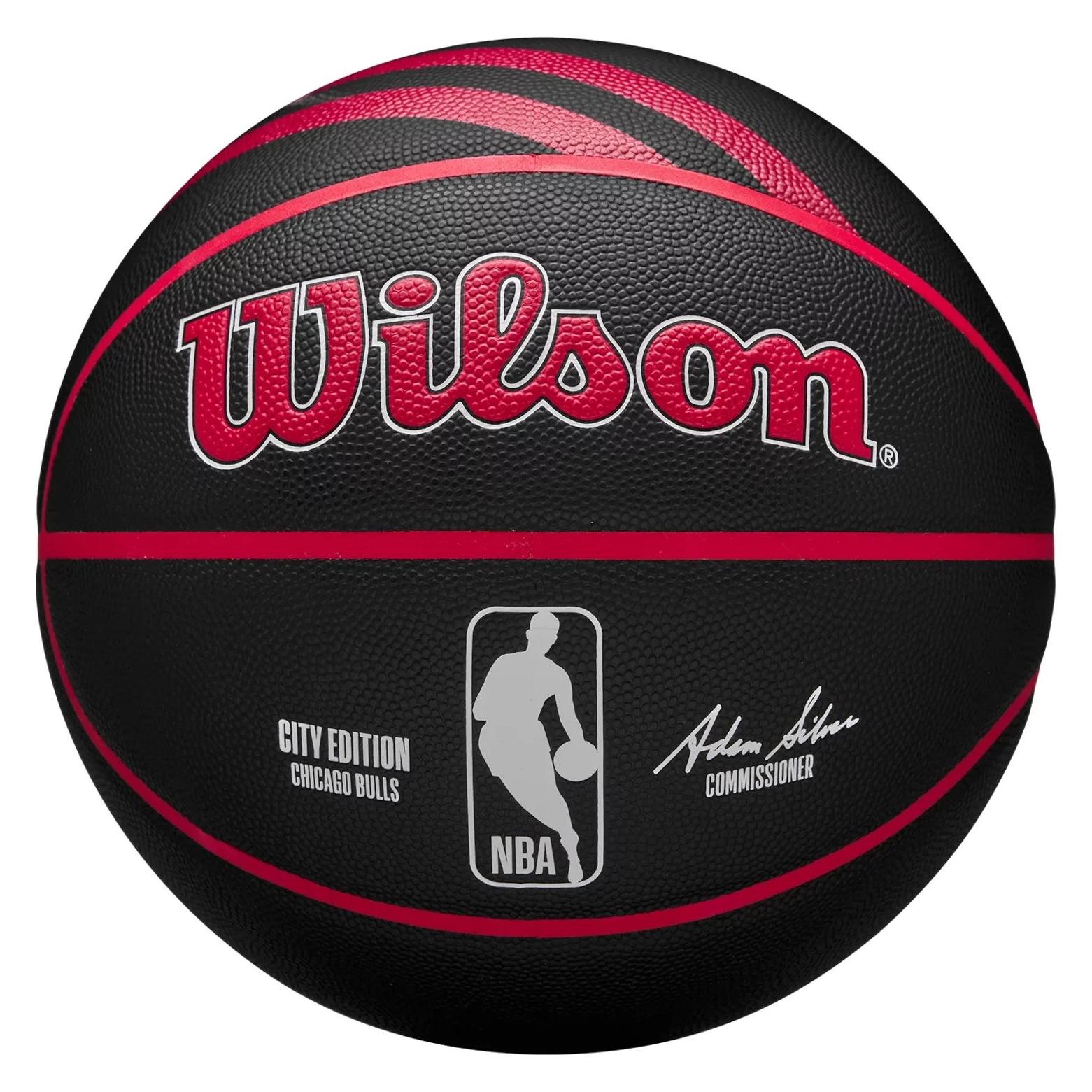 Wilson 2023 Nba Team City Collector Chicago Bulls (7) (WZ4024105XB)