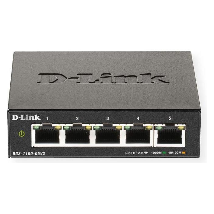 D-Link DGS 1100-05V2 (5 Ports) (DGS-1100-05V2/E)