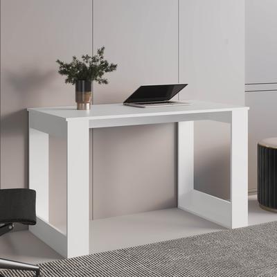 GDFStudio - Amelia Elegant Writing Desk with Ample Workstation and Sturdy Legs