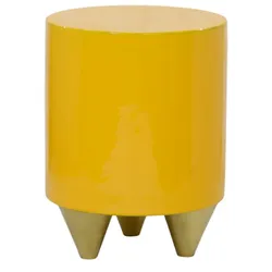 die Faktorei »Yellow« Hocker Ø30 cm