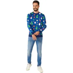 OppoSuits Festivity Blue (XXL)