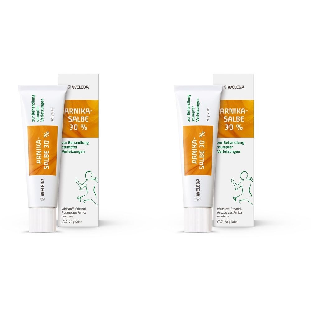 Weleda Arnika Salbe 30% x2 2x70 g