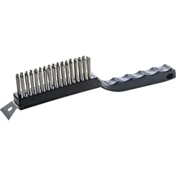 All`Grill Gussplatten Reinigungsbürste 15x29×2,5cm