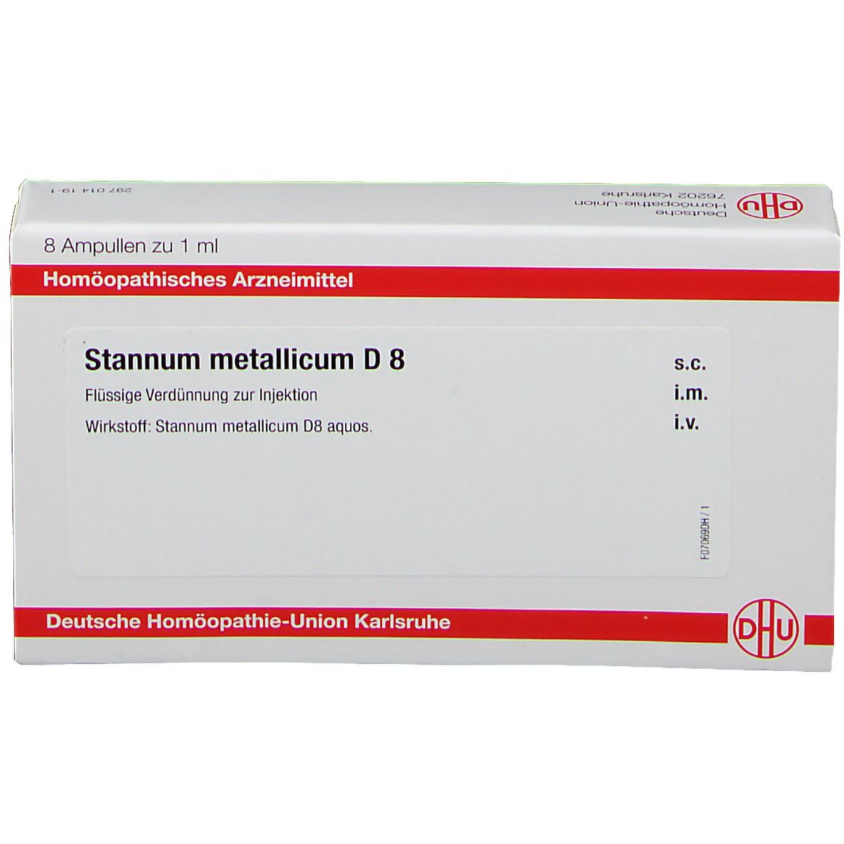 Stannum Metallicum D 8 Ampullen 8x1 ml