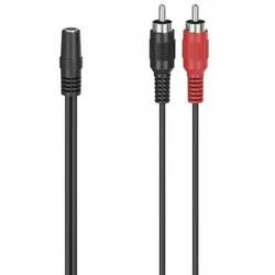 HAMA 205186 ADAP.2CIST.-3,5MM ST.KUPP