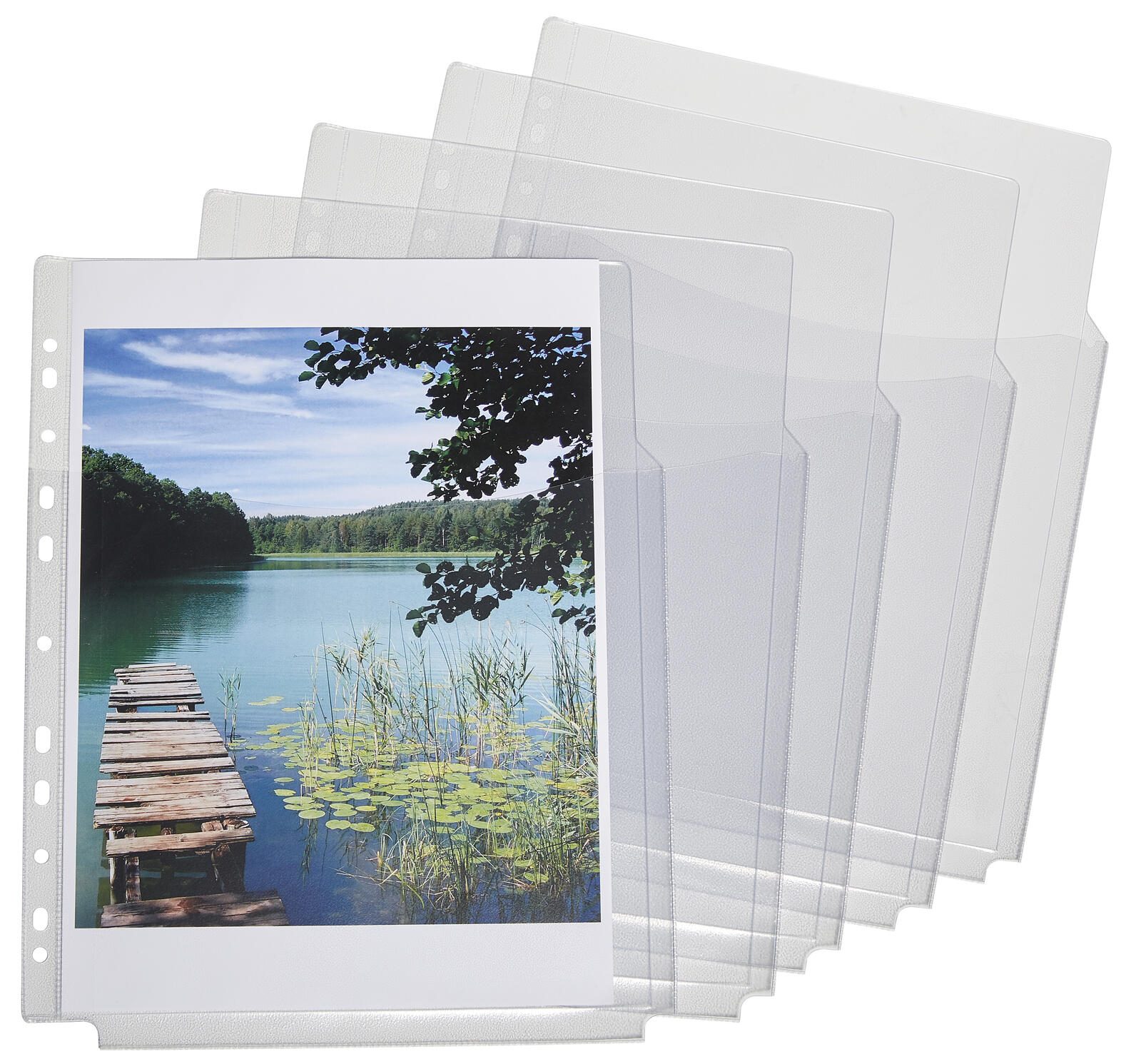 Lands Organisationshüllen DIN A4 0.18 mm transparent 60305