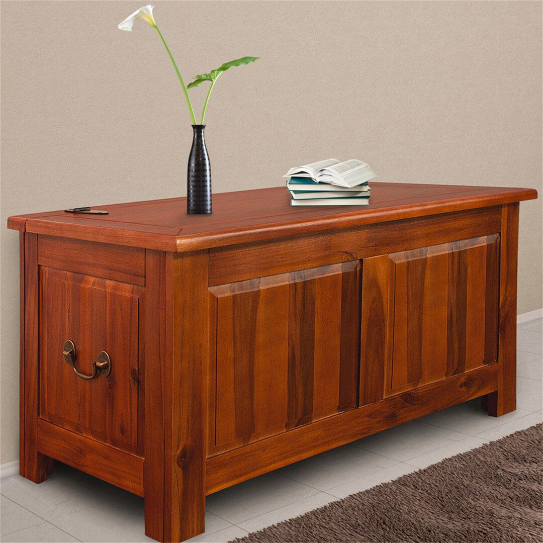 Union Rustic Holzer Blanket Chest 48cm H X 85cm W X 44cm D