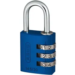 ABUS Vorhängeschloss »ABUS 145/30 blau« blau, 6.5x1.5x3.2 cm