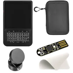 BerryBase HackberryPi CM5 Mobile Scripting Bundle, PicoUSB, Reinigungstuch, Schutztasche, Halterung
