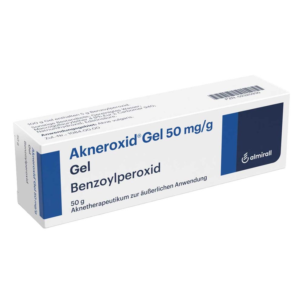ALMIRALL HERMAL GmbH Akneroxid 50mg/g 02325930