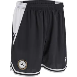 Macron, Herren, Sporthose, Kurze Wohnsitz Udinese 2024/25 (S), Schwarz