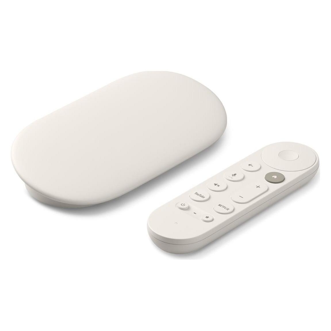 Google TV Streamer 4K White Ultra HD 32 GB Wi-Fi (GA05662-NO) (32 GB, Android 14) (GA05662-NO)