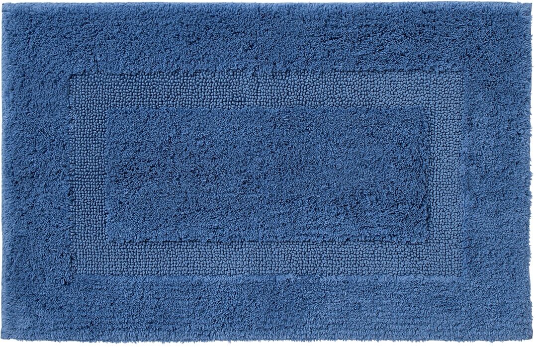 Graccioza Alfombra de baño Reversible . Azul denim