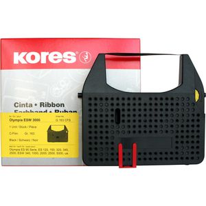 Kores Farbband G163CFS, Gr 163c, geeignet für Brother Schreibmaschinen, schwarz