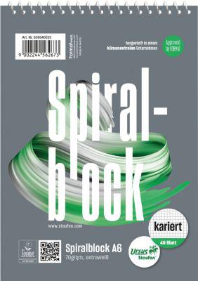 Ursus Collegeblock, A6, kariert, 40 Blatt