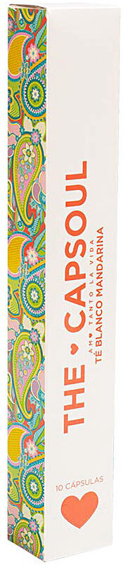 The Capsoul Mandarin White Tea 10 nespresso compatible capsules