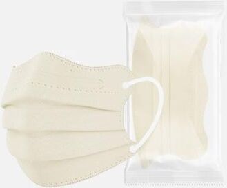 Uplift Picks Butterfly Shaped Disposable Face Masks Pink 3 Layer Protective Masks For Women khaki 100 Pcs