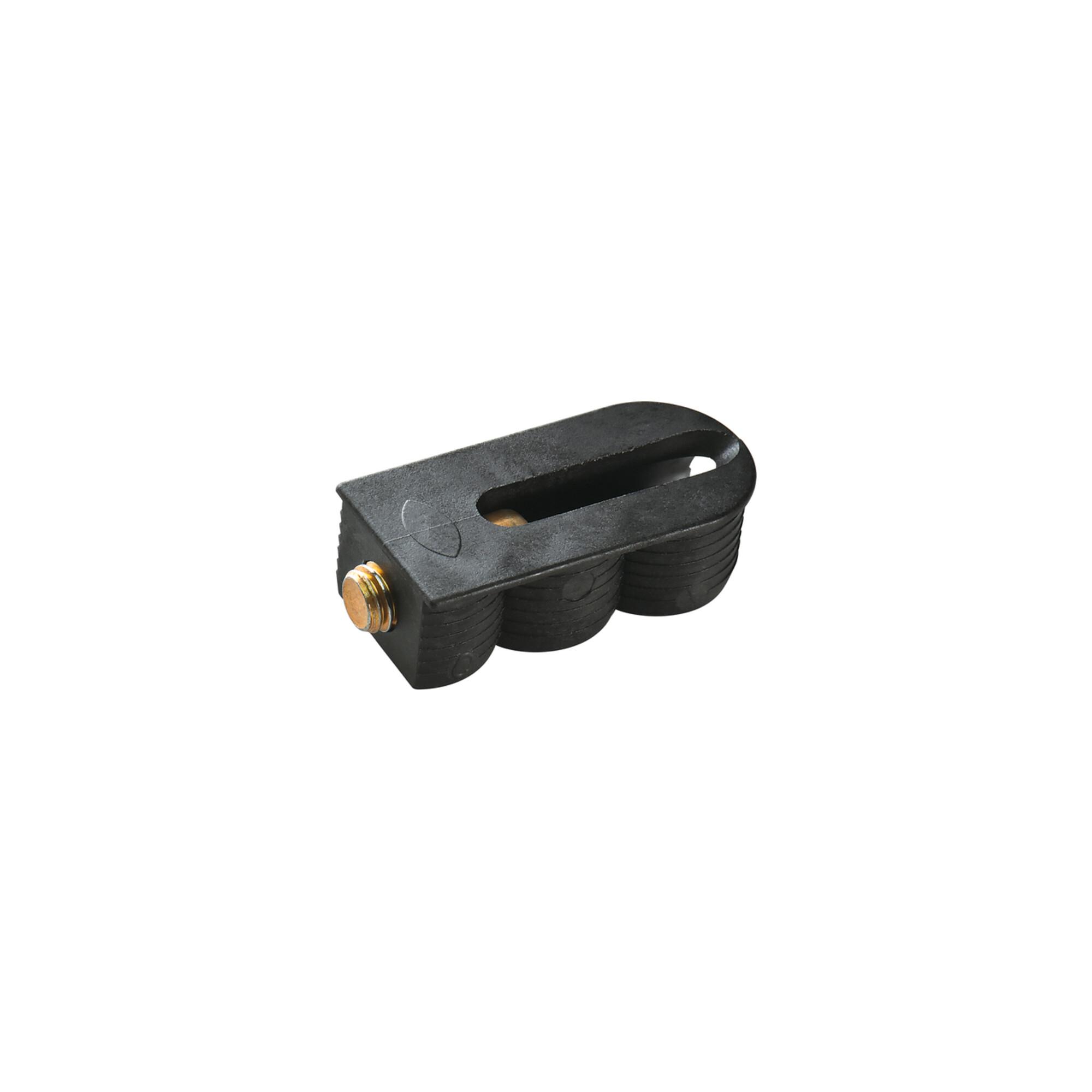 Lamello Korpusverbinder Cabineo 8 black, metrisches M6, gelbe Schraube (186345)