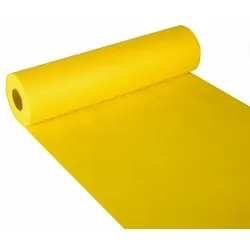 Starpak Tischläufer, stoffähnlich, Vlies "soft selection" 24 m x 40 cm gelb
