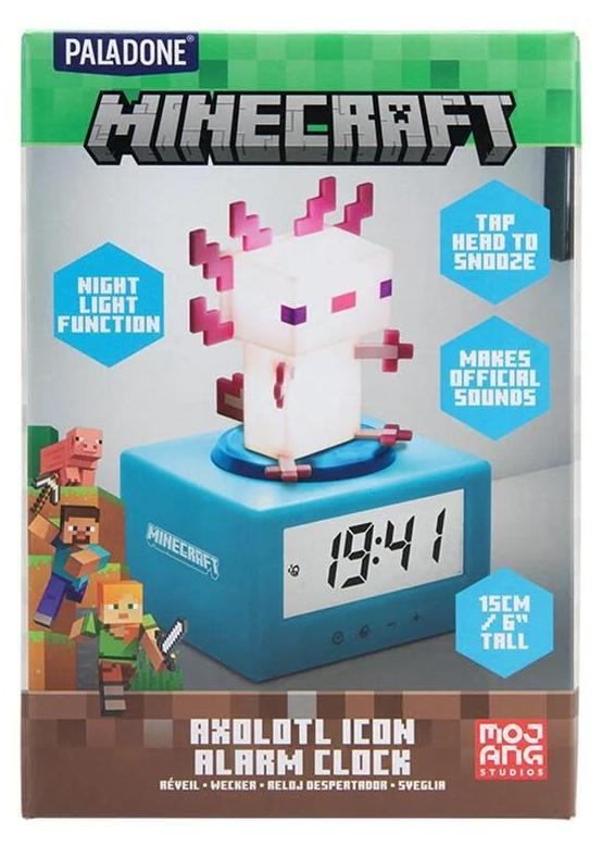 Paladone Minecraft Axolotl Wekker