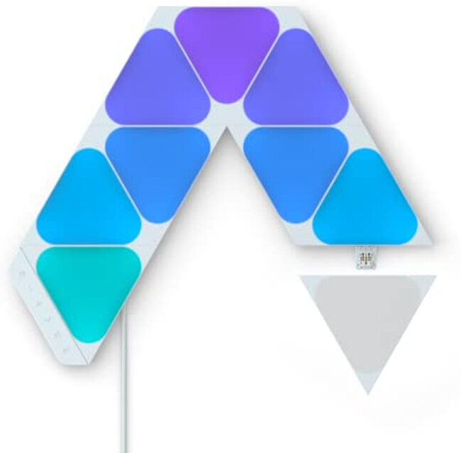 PAINEIS LUZ NANOLEAF TRIANMINI 9P