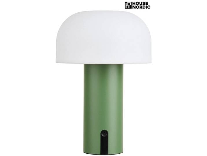 HOUSE NORDIC LED Lampe Über USB aufladbar SOHAM 23cm 1.5W grün