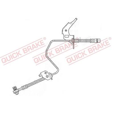 Quick Brake Bremsschlauch hinten links + rechts [Hersteller-Nr. 59.960X] für Vauxhall, Opel