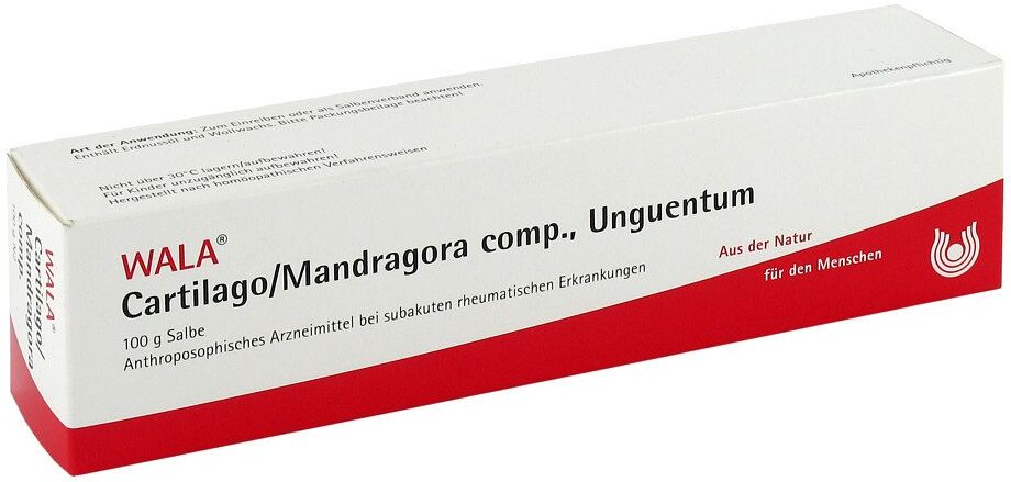 Wala Cartilago/mandragora compositus Salbe