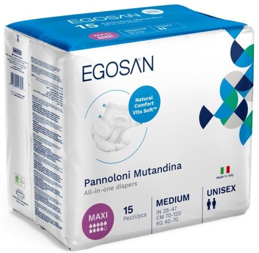 Egosan Vita Soft Maxi Medium - 8 paquets de 15 protections