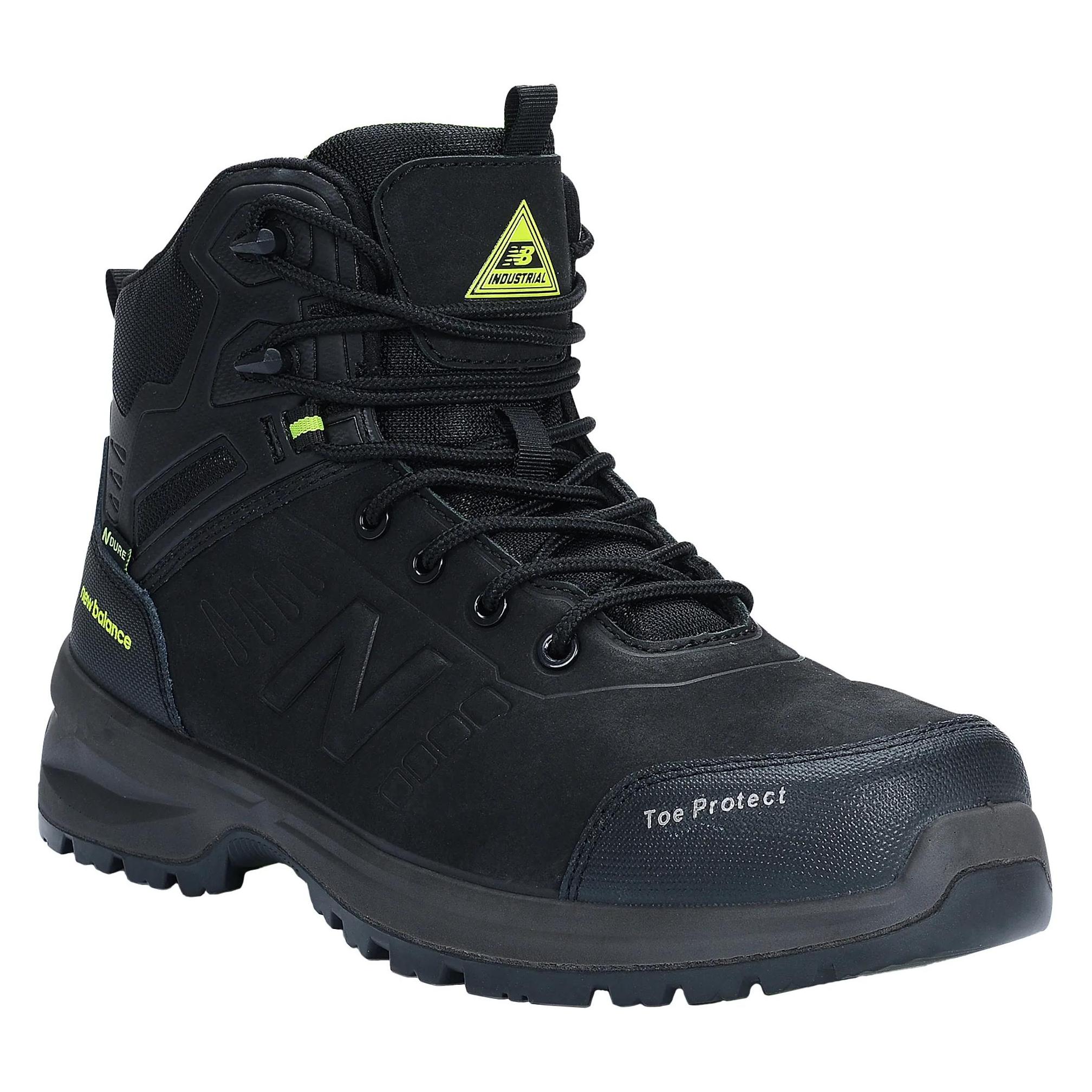 New Balance Sicherheits-Schürstiefel S3 NB CALIBRE-MIDCLBR,Gr.40,schwa (S3, 40) (MIDCLBR-1000-40)