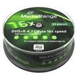 MediaRange DVD+R 4.7GB 16x (25) CB