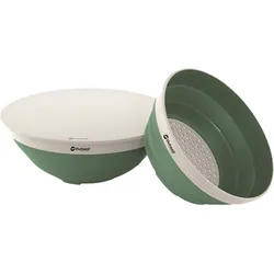 Outwell Collaps Schüssel und Sieb Set 3 teilig shadow green