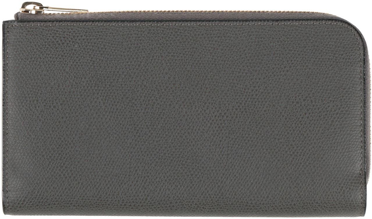 Valextra Billetera Mujer Gris -- Mujer