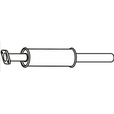 VEGAZ Vorschalldämpfer fs776 für Ford