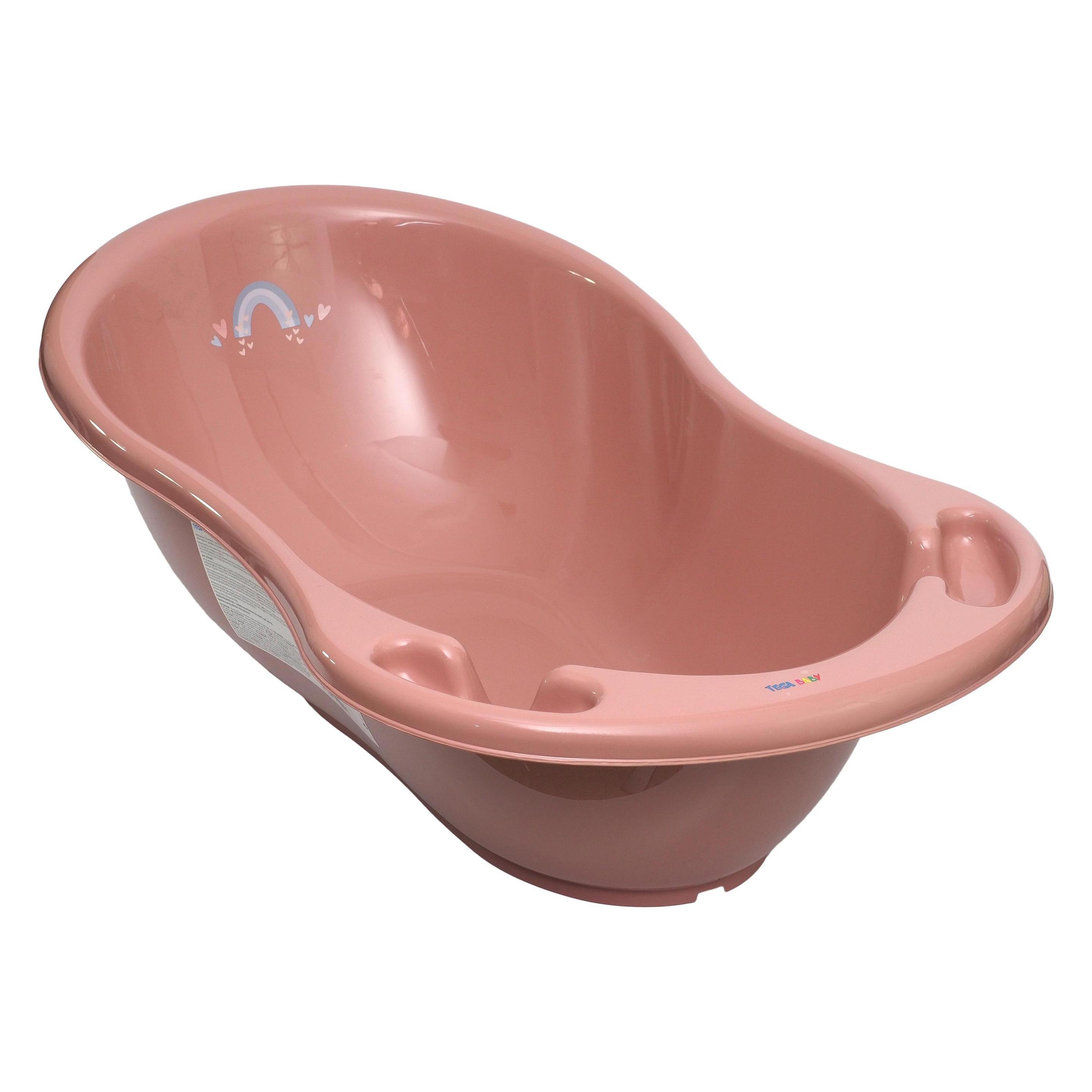 Tega Baby bathtub with stopper METEO, Rusva, ME-004 (5902963002457)