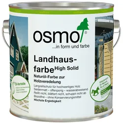 Osmo Landhausfarbe  5 l für Außenbereich in Wunschfarbton (Farbmischservice) Landhausfarbe Wunschfarbton aus RAL- oder NCS-Farbspektrum