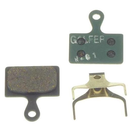 Galfer Bike GALFER Brake Pad FD496 PRO "Für alle Shimano Flatmount" (Shimano, Tektro, TRP, Semi-Metallisch) (FD496G1554T)