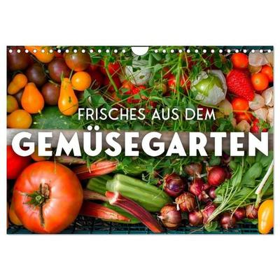 Frisches aus dem Gemüsegarten (Wandkalender 2027 DIN A4 quer), CALVENDO Monatskalender