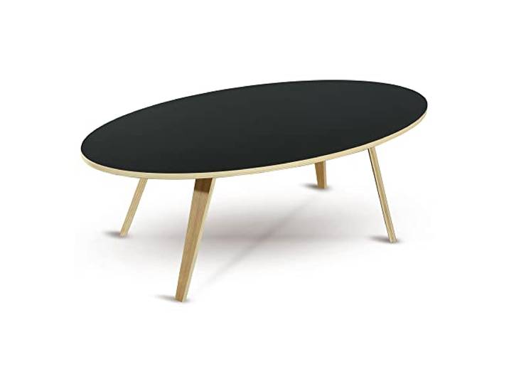 Beistelltisch Couchtisch Sofa Skandinavisch Tisch Wohnzimmer ARVIKA oval 120cm S