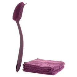 KOCHBLUME® Reinigungsset 2x Microfaser - Geschirrtuch M Universalbürste 2.0