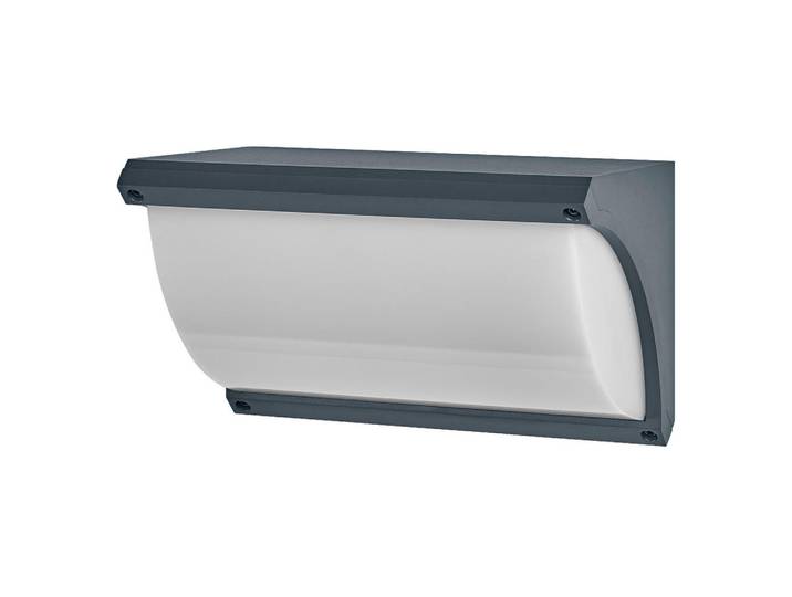 Osram Aussenleuchte, Dunkelgrau, Metall, Kunststoff, 14x14.8x25 cm, Lampen & Leuchten, Außenbeleuchtung, Außenleuchten