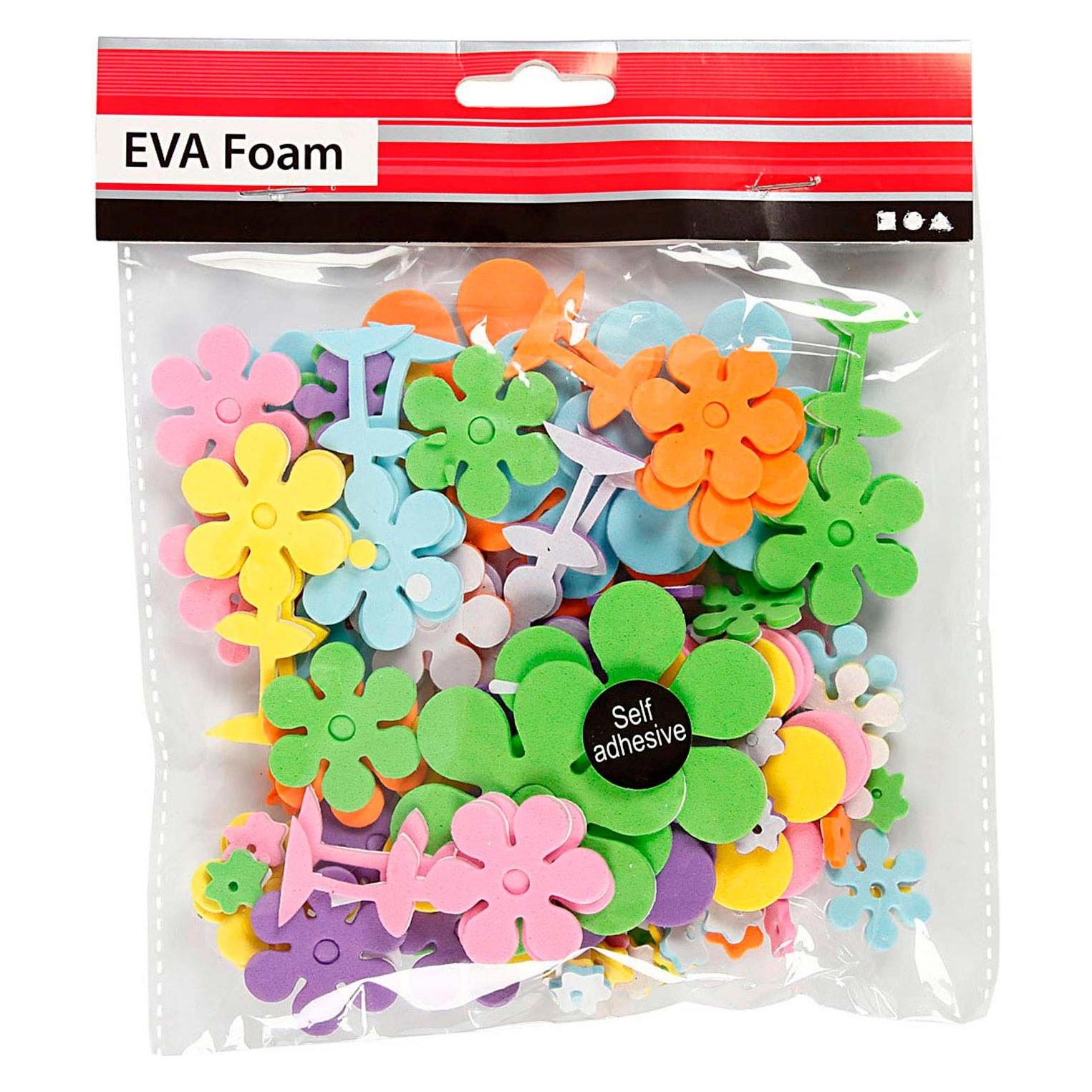 Creativ Company Foamvormen Bloemen, 100st. (5707167720882)