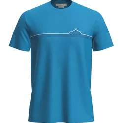 Icebreaker Herren Merino 150 Tech Lite Range Stripes T-Shirt - XL - ARCTIC