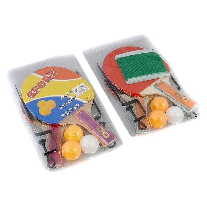 Bema Tischtennis-Set mit Netz und 3 MIX-Bällen (40809750)
