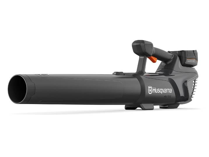 Akku-Laubbläser HUSQVARNA Aspire B8X-P4A , grau (schwarz), Laubsauger, Akku-Laubbläser, Akku-Laubbläser mit 3 Geschwindigkeitsstufen