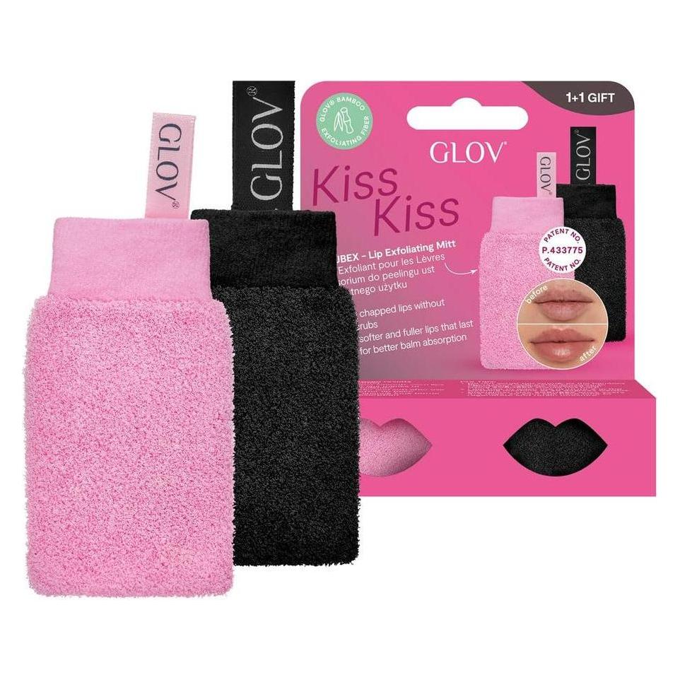 Glov Set Velvet Lips & Ever Clear Skin Scrubex Lip Exfoliating Glove + Ultrasoft Reusable Heaart (9.07 g) (GLO-5907440746190)