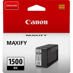 Canon Original PGI-1500BK Druckerpatrone schwarz 400 Seiten (9218B001)